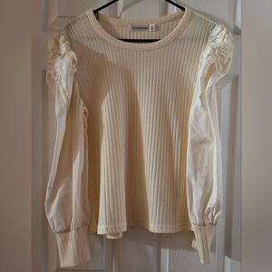 Trendmates Puff Shoulder Sweater